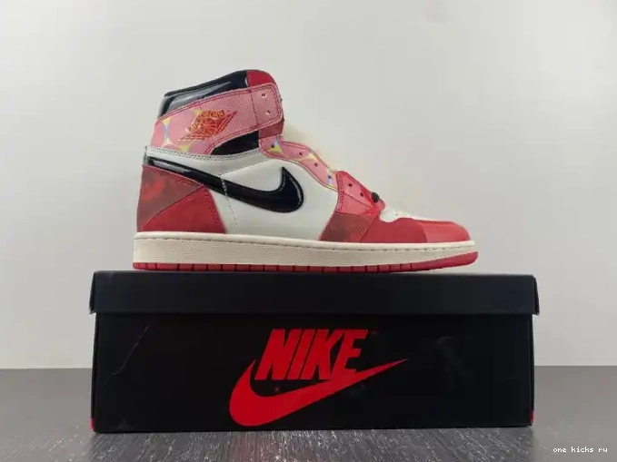Chep Onekick ACROSS THE HIGH SPIDER-MAN SPIDER-VERSE DV1748-601 JORDAN 1 OG 0414